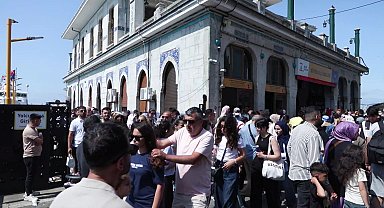 İstanbul - Bayramın ikinci gününde Adalar'a ziyaretçi akını