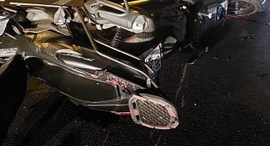 İstanbul - FSM Köprüsü girişinde motosiklet kazası: 1 ölü 3 yaralı