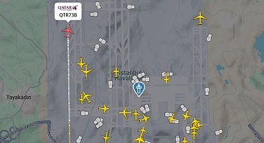 İstanbul - İran'ın saldırısı sebebiyle Katar Havayolları uçakları İstanbul ve Ankara'ya yönlendirildi