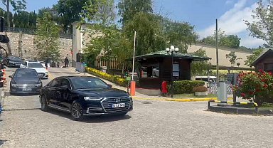 İstanbul- Rusya-Ukrayna heyetleri Çırağan Sarayı'na geldi