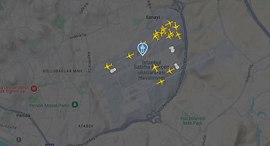 İstanbul - Sabiha Gökçen Havalimanı'na iniş yapan uçağa lazer ışığı tutuldu