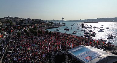 İstanbul- Üsküdar'da 'Özgür Gazze Mitingi' düzenlendi