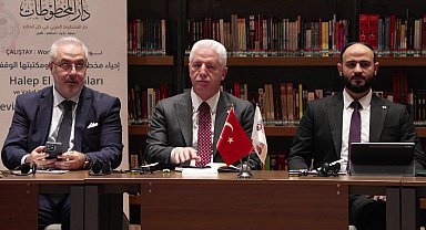 İstanbul-Vali Gül, Halep El Yazması ve Kütüphanesi'nin İhyası Çalıştayı'na katıldı