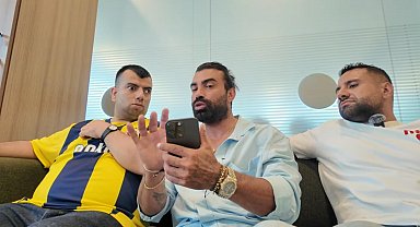 Kadıköy Boğası' Mustafa'ya göz ameliyatı öncesi Levent Mercan ve Volkan Demirel desteği