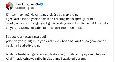 Kılıçdaroğlu: Hakaret eden gençlere hakkımı helal ediyorum