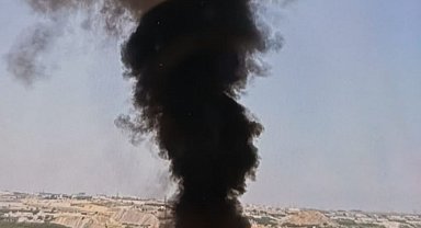 Kocaeli'de çöp ayrıştırma tesisinde yangın