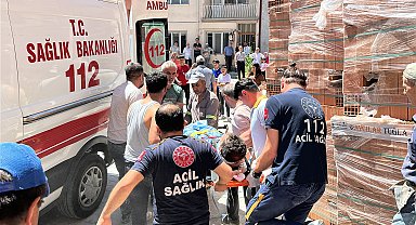 Kütahya'da elektrik akımına kapılan işçi ağır yaralandı