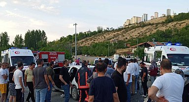 Malatya'da düğün konvoyunda kaza: 11 yaralı