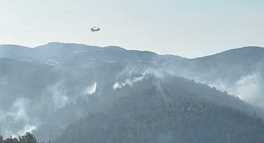 Manisa'daki orman yangını 2'nci gününde