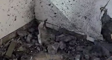 Mardin'de balkonda patlayan piknik tüpü paniğe neden oldu