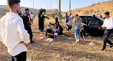 Mardin'de cip ile hafif ticari araç çarpıştı; 9 yaralı