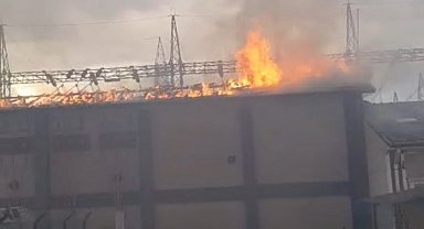 Mardin'de trafo merkezinde yangın; 150 kırsal mahalle enerjisiz kaldı