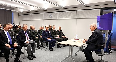 Milli Savunma Bakanı Güler, NATO Karargahı'nda görev yapan personelin Kurban Bayramı'nı kutladı