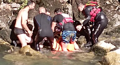 Munzur Çayı'na düşen Eylül, 1 saatlik kalp masajıyla hayata döndürüldü