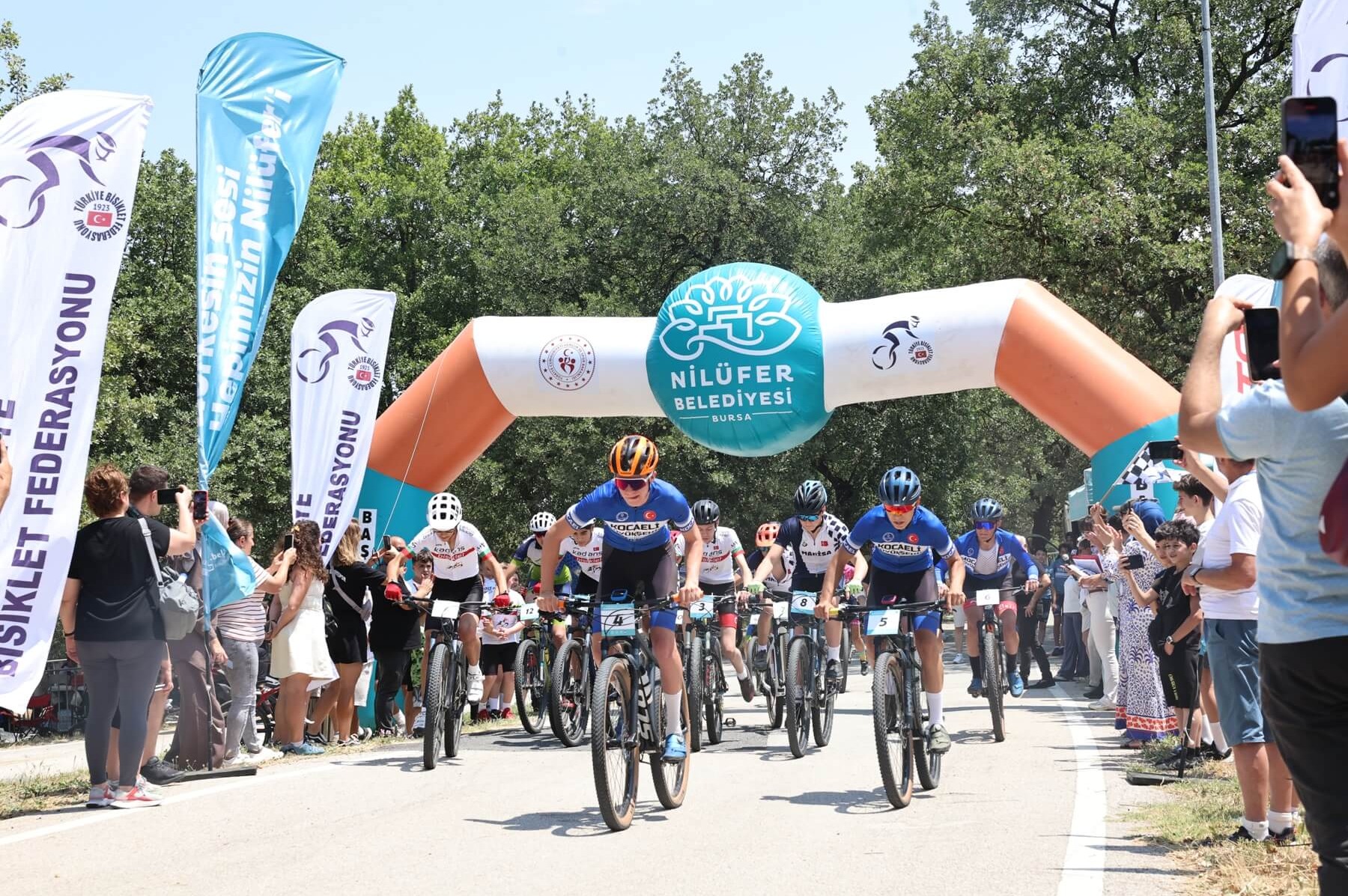 Nilüfer Belediyesi 1. Bölge Bölgesel Dağ Bisikleti Şampiyonası nefes kesti