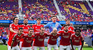 Olumsuz hava koşulları Benfica'ya engel olamadı, farklı kazandı