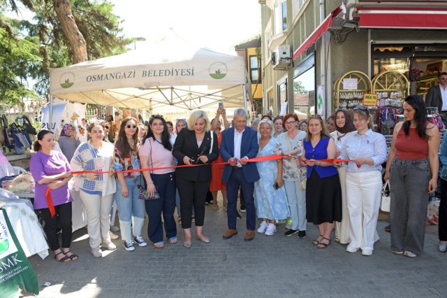 Osmangazi Belediyesi’nden Üreten Kadınlara Destek
