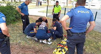 Parkta çıkan kavgada bıçaklandı