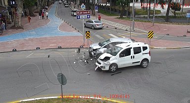 Sakarya'daki kazalar KGYS kamerasında