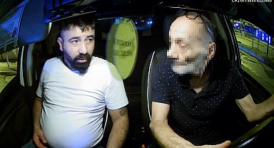 Şoföre saldırıp taksiyi gasbetti, 9 kilometre sonra kaza yapınca yakalandı