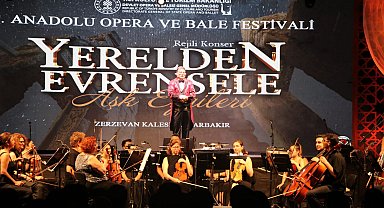 Tarihi Zerzevan Kalesi'nde 'Yerelden Evrensele Aşk Ezgileri' konseri