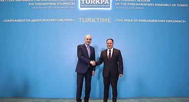 TBMM Başkan Kurtulmuş, KKTC Cumhuriyet Meclisi Başkanı Öztürkler ile görüştü