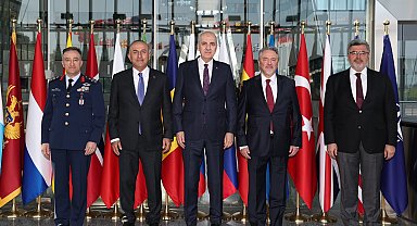 TBMM Başkanı Kurtulmuş, Türkiye'nin NATO Daimi Temsilciliği'ni ziyaret etti
