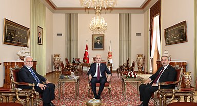 TBMM Başkanı Kurtulmuş, Yapıcıoğlu'nu kabul etti