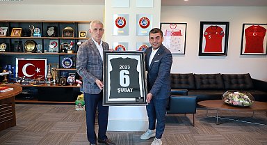 TFF Başkanı Hacıosmanoğlu, TFF 2'nci Lig kulüp başkanları ile bir araya geldi