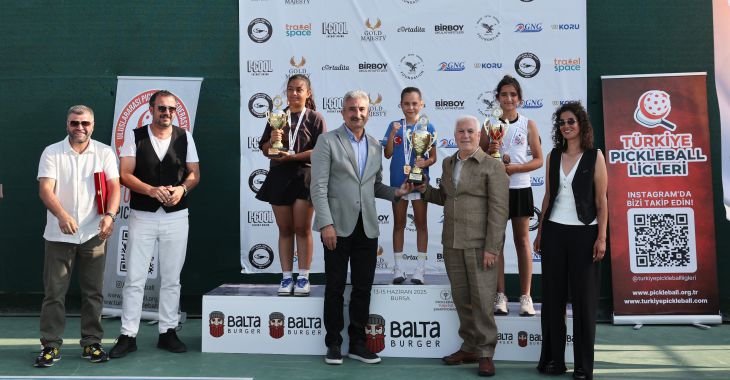 Türkiye Pickleball Ligleri'nin ilk şampiyonları Bursa'da belli oldu