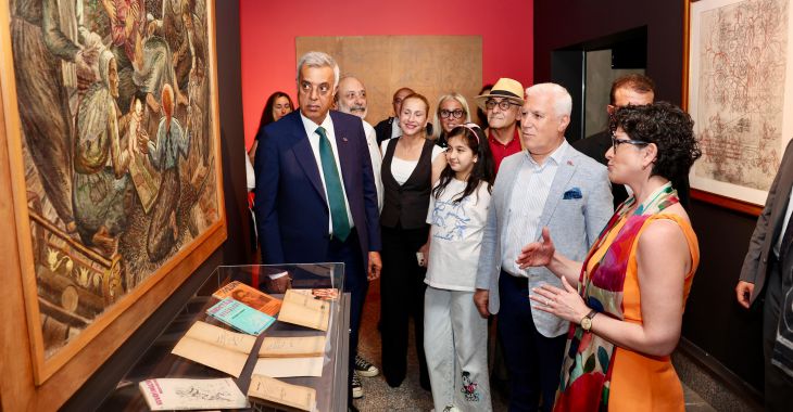 Usta ressam İbrahim Balaban’ın eserleri Bursalılarla buluştu