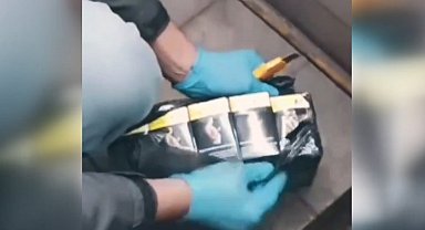 Yalova'da TIR'da bin 350 paket kaçak sigara ele geçirildi