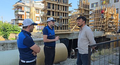 Zabıta ekiplerinden inşaatlara 'YKS' uyarısı