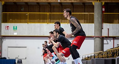A Erkek Milli Basketbol Takımı Avrupa Şampiyonası hazırlıklarına Bormio'da başladı