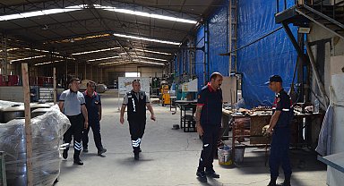 Aksaray'da fabrikada patlama: 1 ölü, 3 yaralı