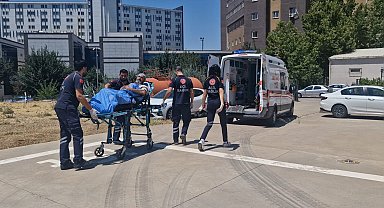 Ambulans helikopter felç geçiren hasta için havalandı