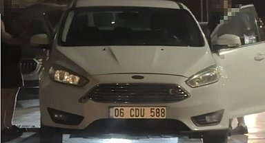 Ankara'da trafiğe çıkan çocuk sürücü kamerada