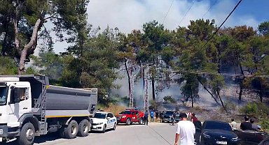 Antalya'da orman yangını