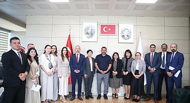 Asya Kalkınma Bankası Heyeti'nden Gençlik ve Spor Bakanlığı'na ziyaret