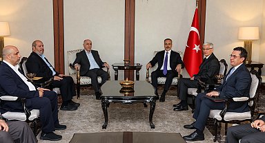 Bakan Fidan, Ankara'da Hamas heyeti ile görüştü