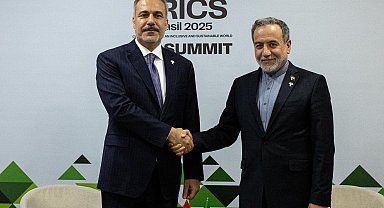 Bakan Fidan, İranlı mevkidaşı Arakçi ile görüştü