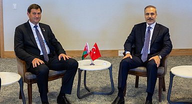 Bakan Fidan, İranlı mevkidaşı Arakçi ile görüştü