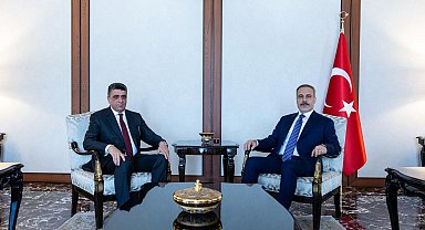 Bakan Fidan, Libya Sayıştay Başkanı Şakşak'ı kabul etti