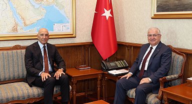 Bakan Güler, ABD Büyükelçisi Barrack'ı kabul etti