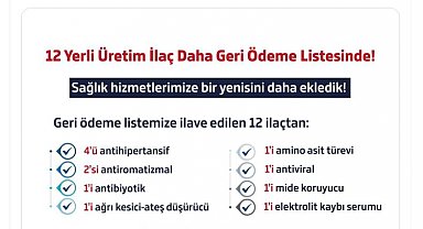 Bakan Işıkhan: Yerli üretim 12 ilacı daha geri ödeme listesine aldık