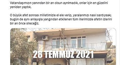 Bakan Kurum: Yangından etkilenen tüm illerimizde afetin izlerini sileceğiz