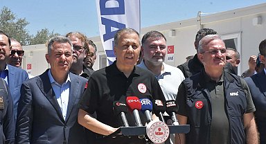 Bakan Yerlikaya: Seferberlik ruhuyla bir söndürme mücadelesi verildi