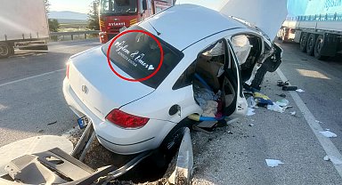 Balayından dönen üsteğmen kazada öldü