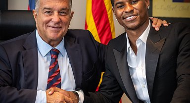 Barcelona, Marcus Rashford'u duyurdu