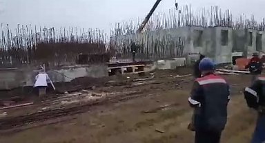 Bartınlı inşaat işçileri, Rusya'da deprem anını görüntüledi